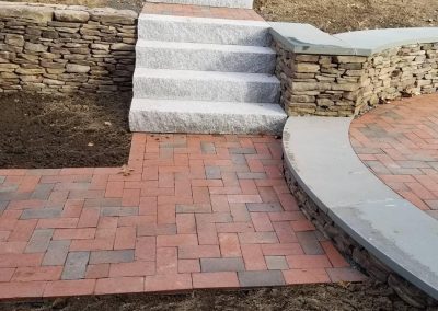 brick walkway